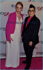 LEA DELARIA,CHELSEA FAIRLESS at Breast cancer research foundation to launch ''Super Nova'' hot pink party at park ave armory 5-12-17 John Barrett/Globe Photos 2017