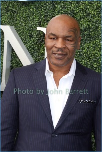 MIKE TYSON at opening night of Tennis US Open in Flushing , Queens New York 8-28-2017 Photos by John Barrett/Globe Photos 2017