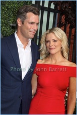 MEGYN KELLY and husband DOUGLAS BRUNT at opening night of Tennis US Open in Flushing , Queens New York 8-28-2017 Photos by John Barrett/Globe Photos 2017