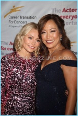 CARRIE ANN INABA,KELLY RIPA at The Actors Fund's career Transition for Dancers at Marriott Marquis Hotel 11-1-2017 John Barrett/Globe Photos 2017