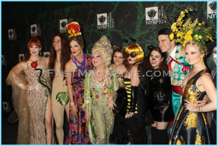 BETTE MIDLER,cast of ''Hello Dolly'' at Bette Midler's Hulaween Bash at Cathedral of Saint John the Divine on Amsterdam ave 10-3-17 John Barrett/Globe Photos 2017
