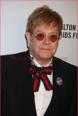 ELTON JOHN Elton John 25thyear Aids Foundation Gala at The Cathedral of St John the Divine11-7-2017 John Barrett/Globe Photos 2017