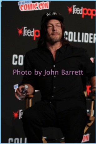 NORMAN REEDUS at panel to disuss season 7 of ''The Walking Dead'' at NY Comic Con day3 at the Theatre at Madison Square Garden 10-7-2017 John Barrett/Globe Photos 2017